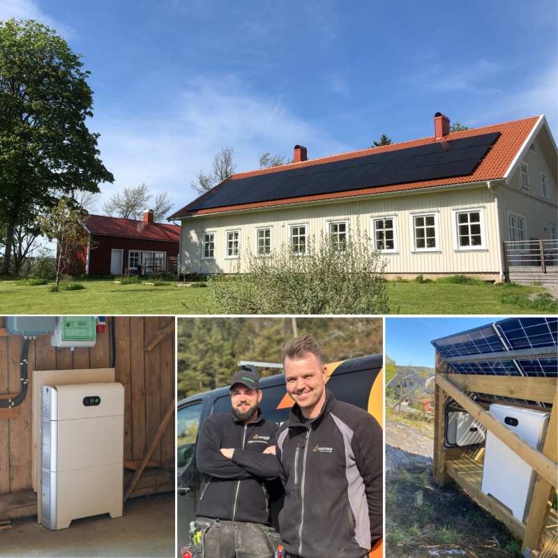 Annonser Solceller och batteri till månadskostnad